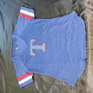 NEW MLB Texas Rangers Bling Shirt Size Large